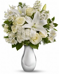 Faith Hill - Shimmering White Bouquet from Gilmore's Flower Shop in East Providence, RI